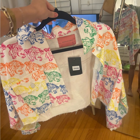 Signature8 Multicolor Cropped Jacket - Picture 1 of 3